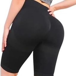 Shorts for Women High Waist Fashion Yoga Running Atheletic Seamless Butt Lifting Compression Stretchy-image-94