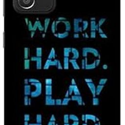 Screaming Ranngers Work Hard plaay Hard/Motivational 3D Printed Back Cover for Samsung A52-20