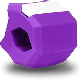 Serveuttam Jaw Exerciser Tool for Men Women - Jawline Exerciser Silicon Made for Defined Jawline | Stress Reliver Exercising Tool (Purple)-image-23