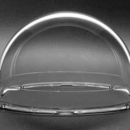 Detoria 4 Inches Acrylic/PC CCTV Replacement Clear Camera Dome Cover Security Camera Housing Pet Dog Fence Window Skylight (JMX-04SH (ID: 3.8" H: 2.4"))-image-32