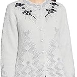 Women's Winterwear Hair Woolen Embroidered Sweater Cardigans-image-30
