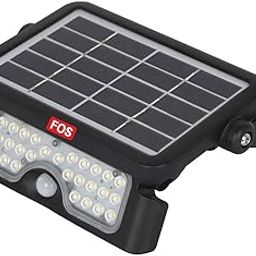 FOS Portable Solar Led Emergency Flood Light 10W With Motion Sensor (Waterproof, Cool White)(ABS)-image-10