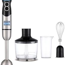 KENT Hand Blender Plus Chopper 450 W | Variable Speed Control | Turbo Switch for Fast Blending & Chopping | Hot & Cold Blending | Low Noise DC Motor | Multiple Attachments Chopper, Whisker & Jar-25