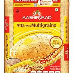 Aashirvaad Atta with Multigrains, 5kg pack, The High Fibre Atta-17