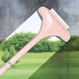 Kesi Multifunctional Screen Brush 2-in-1 Mesh Cleaning Brush Wiper with Extended Handle Window Cleaning Brush Net Cleaner Double-Sided Window Cleaner Window Mesh Cleaner (Multicolor)-11