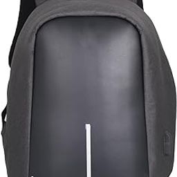 amazon basics Laptop Bag/Office/College Backpack For 15.6 Inch Laptop, Anti-Theft Design, Usb Charging Port (18 L)-96