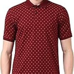 Men's Cotton Blend Printed Regular Fit T-Shirt-image-5