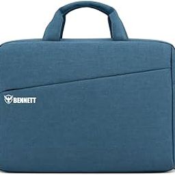 Bennett™ Mystic Formal Business Briefcase Bag Crossbody Messenger College Bags for Men Women MacBook INoteBook ITablet Laptop Upto 15.6 Inch | Handbags with Shoulder Straps (Blue) 6 Months Warranty-image-41
