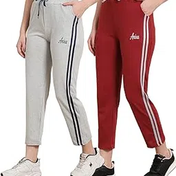 anixa Women's Cotton Casual Pajama Combo (Pack of 2)-picture-43