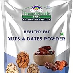 TummyFriendly Foods Premium Nuts and Dates Powder | Dry Fruit Powder for Baby | Nuts Powder for Babies Kids and Adults | Dry Fruits Powder for Kids | 100g-image-3