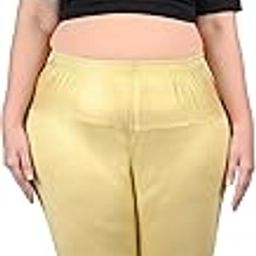 Plus Size Tailored Cut Stretchable Nylon Elasthane Fabric Churidar Leggings for Women-19