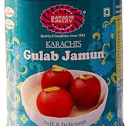 Karachi Bakery Gulab Jamun 1 kg | Indian Mithai | 16 Pieces per can-image-63