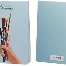 Factor Notes Sketchbook: A4 Sized, Textured Fine Grain Medium Surface 160 GSM (Dreamer)-21