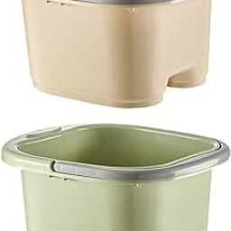 bnf® Foot Bath Tub Massage Sturdy Comfortable Grip Foot Soaking Tub for Women Men A Health & Beauty | Nail Care Manicure & Pedicure | Spas Baths & Supplies-image-40
