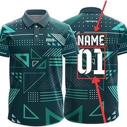 Customized Athletic wear Men's Cricket t-Shirt Stand Collar t Shirts for Men Custom t Shirt | 2 Year to 5XL-image-81
