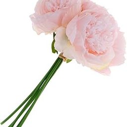 Meadawgs® 1bunch 5Piece Peony Simulation Flowers Bouquet Home Wedding Decor Light Pink|Home & Garden | Home D?©cor |5Pieces Bride Bouquet-image-74