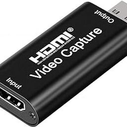 Audio Video Capture Cards Cam Link Card HDMI to USB 2.0 Full HD Record via DSLR Camcorder Action Cam for Acquisition Live Streaming Gaming Teaching Conference（Support VLC/OBS/Amcap）-20
