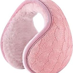 Ear Muffs for Winter Women & Men, Knit Adjustable Women's Earmuffs Winter, Unisex Winter Ear Muffs Women Girl-image-89