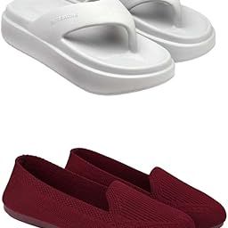Extra Soft Classic Casual wear with Flexibility Technology Flats Combo for Women's/Girl's(6108-2015)()-image-86