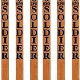 Super Solider Natural Finish Heavy Cricket Wooden Set (Pack of 6 PCS + 4 BAILS)(Color - Natural Finish)-image-28