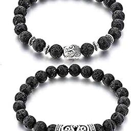 Certified Natural Stones Reiki/Yoga Healing Distance Bracelet for Men and Women Combo-image-43
