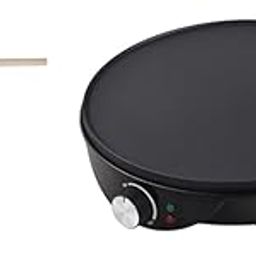 UJEAVETTE Electric Crepe Machine Breakfast Maker Nonstick for Pancakes Crepes Blintzes-18