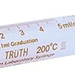 Truth Calibrated Glass Syringe (PLS) Center all Glass Tip (CT), 5ml (Pack of 1)-picture-24