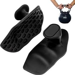 Proberos® 1 Pairs Weight Lifting Grips Non-skid Rubber Grip Pads Improves Grip Strength & Palm Protection Finger Grip Strengtheners Pull-up Grip Strength Aids-22