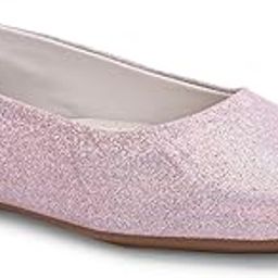 Women Pull on Ballerinas Effortless Style and Comfort Ballet Flats Silver-image-57