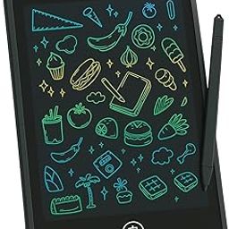 LCD Writing Pad 12-Inch for Kids | Colorful Screen Drawing Tablet with Stylus | One-Tap Erase, Lock Function | Digital Slate for Learning, Doodling & Notes-image-43