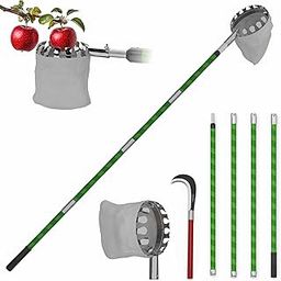 BUILDSKILL 16 Ft Telescopic Coconut Plucker with Pole - Shock Proof | Adjustable Height 8-16 ft | Includes & Fruit Picker | Lightweight & Durable Fiber Glass Construction - Easy Assembly-image-34
