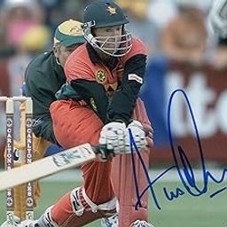 Original Autographed Photo of Zimbabwean Cricketer Andy Flower-image-85