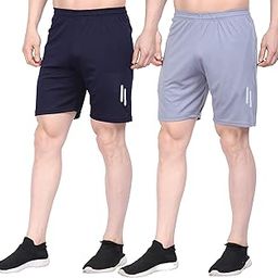 Men's Solid Lycra Blend Boxer Shorts Two Side Pocket with Zipper (Pack of 2)-31