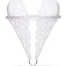 Women Deep V Imported Lingerie Lace Teddy Bodysuit, Deep V Halter Design, One-Piece Lingerie Sleepwear,-image-60