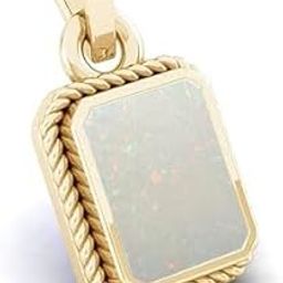 11.25 Ratti 10.05 Carat Natural A+ Quality Opal Gold Plated Pendant Locket (Australian Opal) Certified Astrological Gemstone By Lab Certified-21