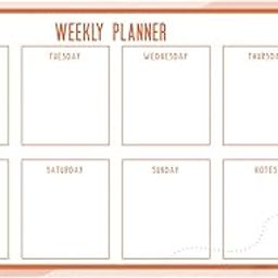 LOOM TREE® 1Set Dry Erase Whiteboard Weekly Calendar For Classroom Office Planners | Office | Presentation A/V & Projectors | Dry Erase Boards-image-52