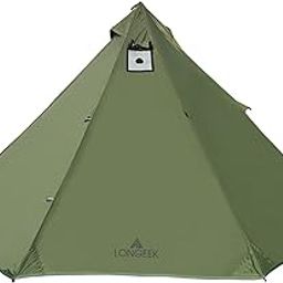 Longeek 2 Person Camping Tent 4 Seasons Backpacking Ultralight Easy Up Hot Teepee-image-9