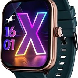 Fastrack New Limitless X|Large 1.91" HD Display|700 NITS Brightness|Singlesync BT Calling|Advanced Chipset|100+ Sports Modes & Watchfaces|Auto Stress Monitor|24X7 HRM| IP68 Smartwatch - Teal-24