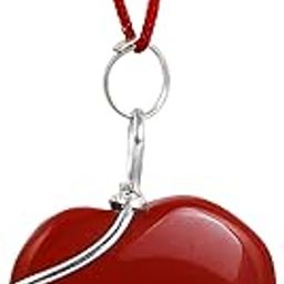 Natural Red Jasper Stone Heart Shape Wire Wrapped Pendant Locket for Women and Men-image-95