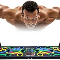 NVF Push Up Board – Home Workout Equipment, Push Up Bar for Exercise – Portable Gym Accessories for Men and Women, Strength Training Equipment, Original-92