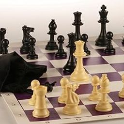 Quality Club Chess Set Combo with Mesh Bag-image-50