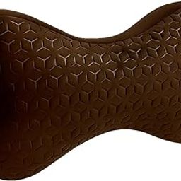 Frenzzo Car Neck Rest Cushion | Ergonomic Support for Neck & Spine | Breathable & Washable Cover | Adjustable Strap with Buckle | Perfect for Long Drives & Daily Commutes Coffee-image-82