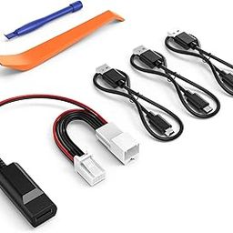 KWRNVO - 10 Pin Type B Dash Cam Power Adapter, Dash Cam Adapters Compatible with Toyota, Lexus, Subaru Models, Rearview Mirror, Adapter-15