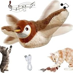 Rocfish New Flappy Chase Cat Toy Interactive Cat Toys for Bored Indoor Adult Cats-image-22