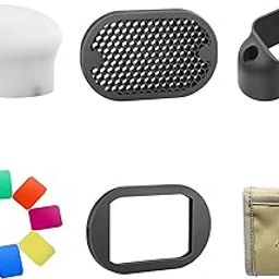 DIGITEK® (DFB 002) Professional Speedlight Flash Bot & Modifier Kit, Better Choice Than Magmod Photography kit | Diffuser | Included Components Sphere | Grid | Grip | Gel Mount | 8 Creative Gel & Gel Wallet-14