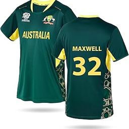 95miles garments Maxwell Jersey 32 Number National Team Cricket Jerseys Team Men's-image-24