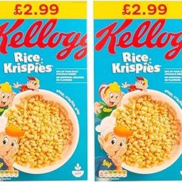 Kelloggs Toasted Rice Krispies Breakfast Cereal, No Artificial Colors And Flavours, 430g (Pack Of 2) Imported From UK-50