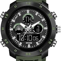 LOIS CARON Endurance Series Digital Analog Sports Watch Analog-Digital Watch - for Men LCDA8012-picture-19