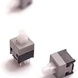 Self Locking Push Switch (VTR Switch) - 6 Pin (Pack of 25)-15