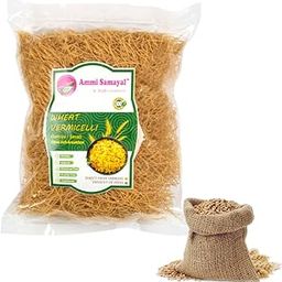 Ammi Samayal Wheat Vermicelli (Semia) | Premium and Organic Sevai | Control Blood Sugar Levels | Gehoon Semia | Roasted Pantry Semiya | South Indian Sevaiya | Fiber-Rich Breakfast | Pack of 1 | 1 Kg-image-21
